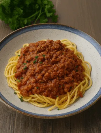 Spaghetti with Classic Meat Sauce