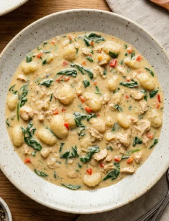 Creamy Chicken Gnocchi Soup