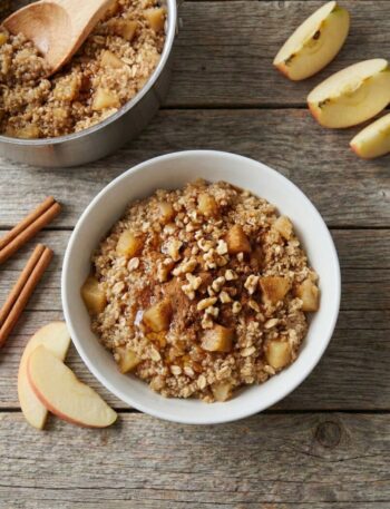 Apple Cinnamon Quinoa Bowl