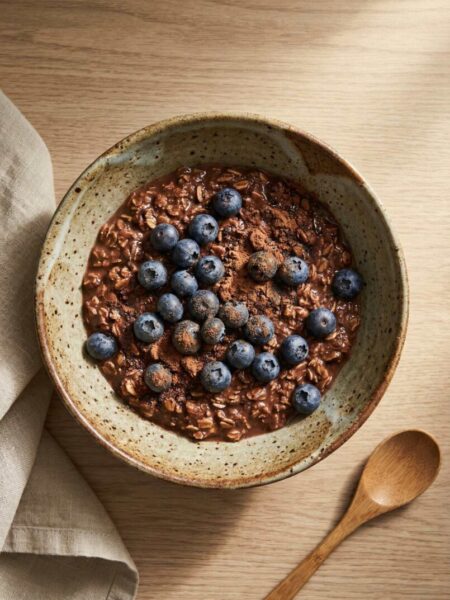 BLUEBERRY CINNAMON OAT BOWL