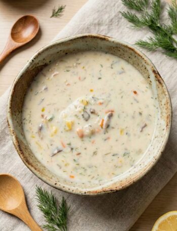 Creamy Mushroom Vegetable Soup