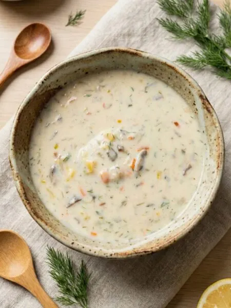 Creamy Mushroom Vegetable Soup