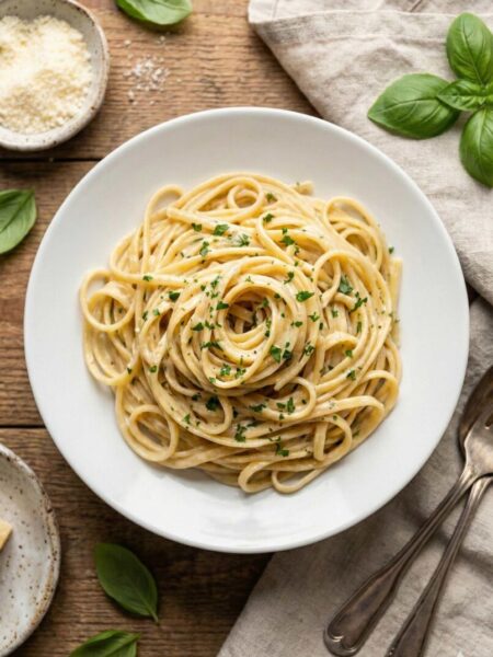 Creamy Garlic Butter Pasta
