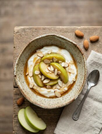 Cinnamon Apple Millet Porridge
