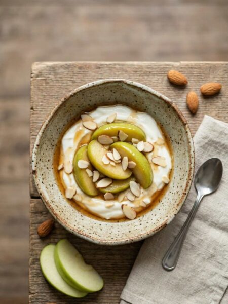 Cinnamon Apple Millet Porridge