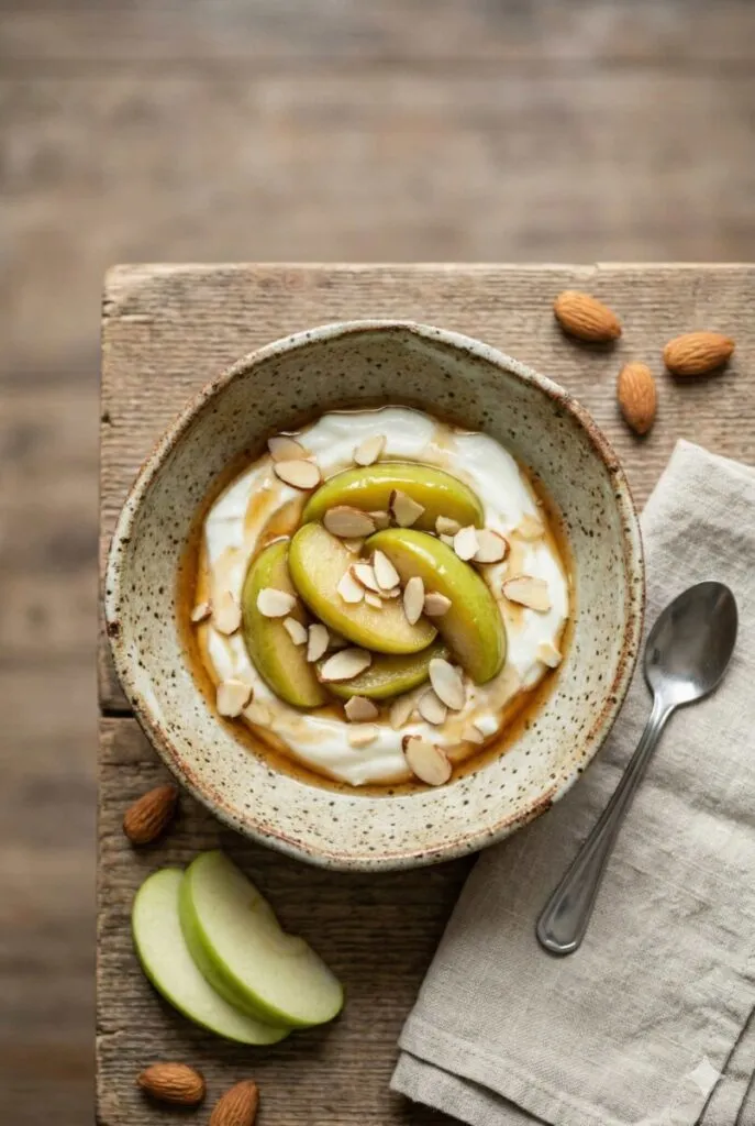 Cinnamon Apple Millet Porridge