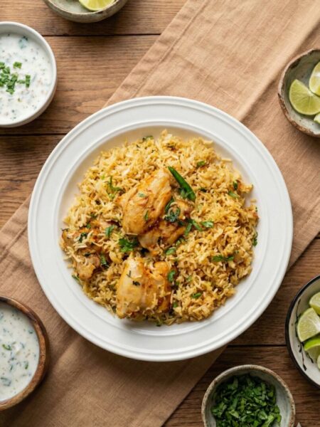 Crispy Chicken Rice Skillet