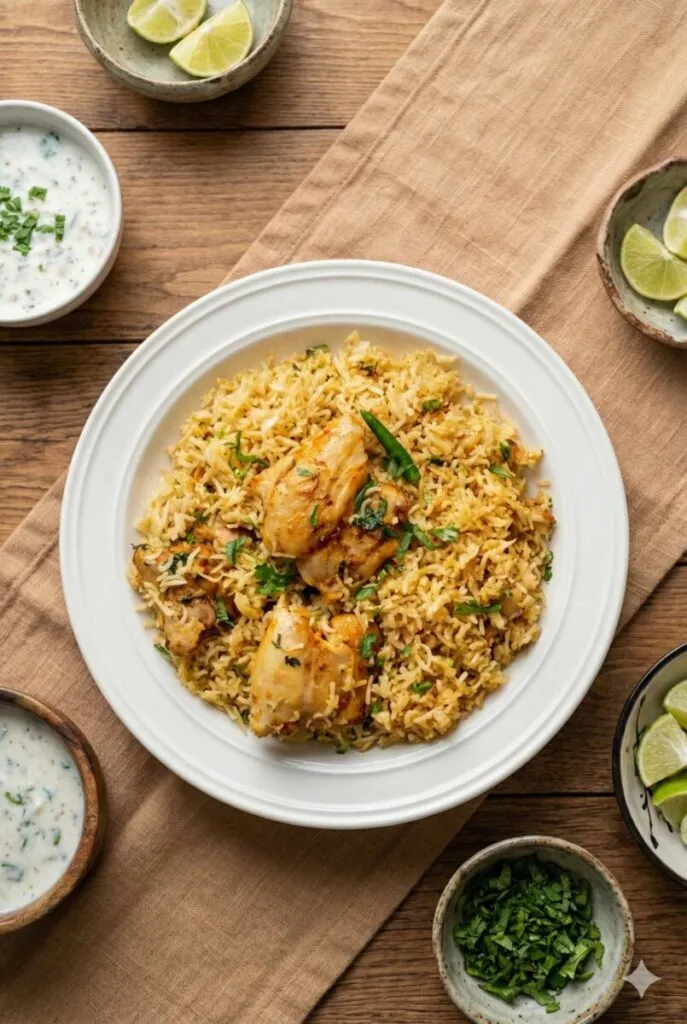 Crispy Chicken Rice Skillet