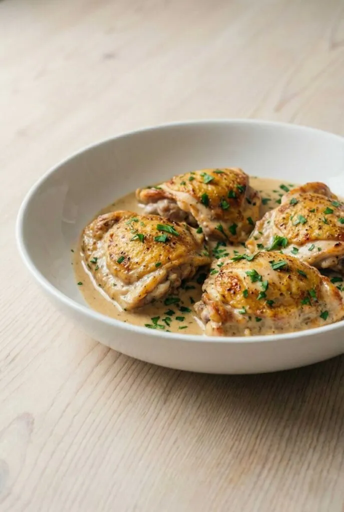 Crispy Garlic Chicken Skillet
