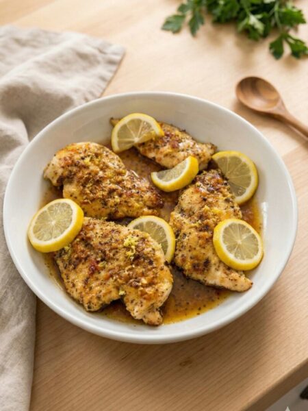 Lemon Pepper Chicken Skillet