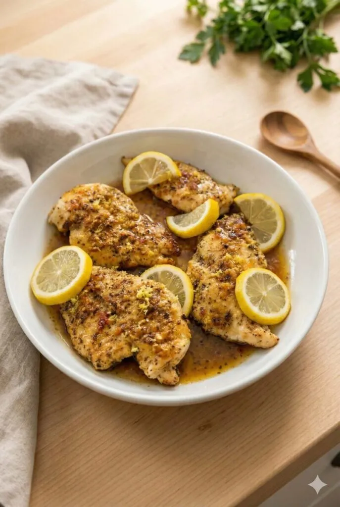Lemon Pepper Chicken Skillet
