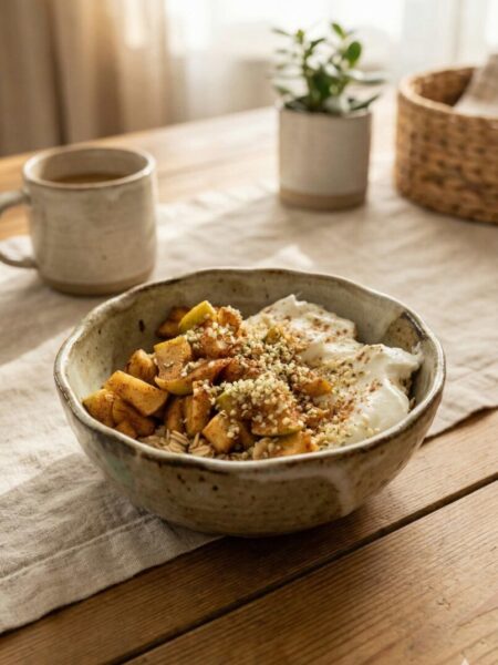 Maple Cinnamon Oat Bowl