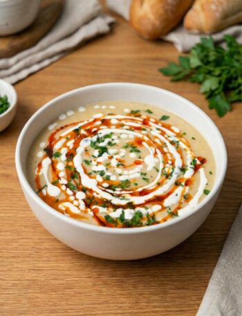 ROASTED CAULIFLOWER SOUP