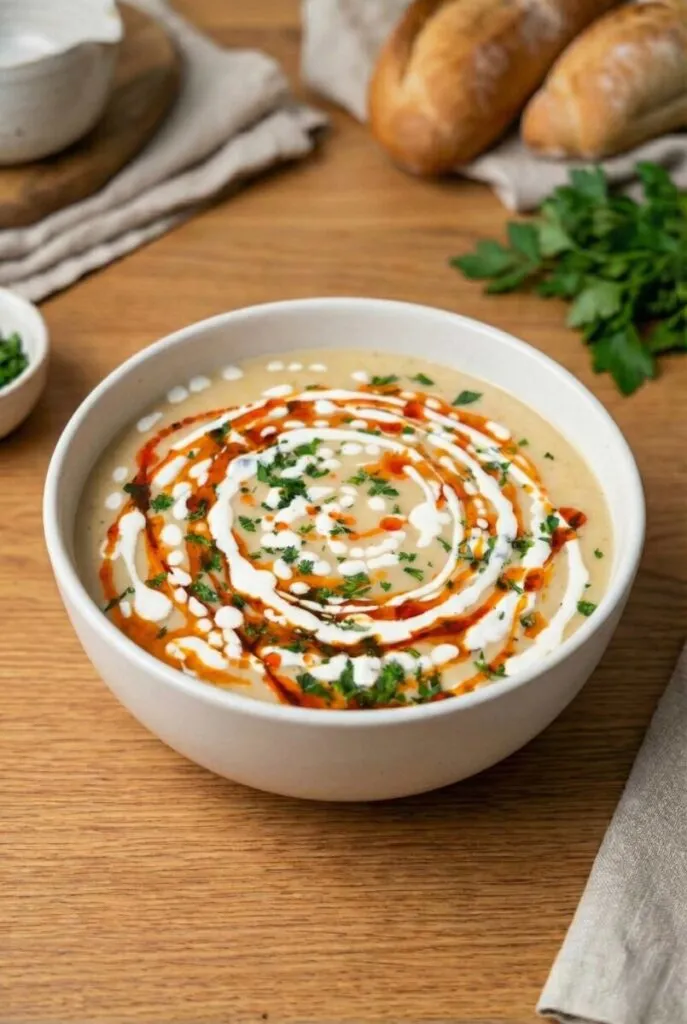 ROASTED CAULIFLOWER SOUP