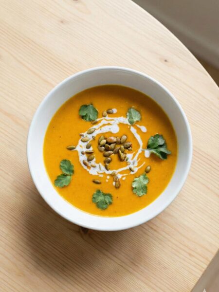 Roasted Carrot Ginger Soup