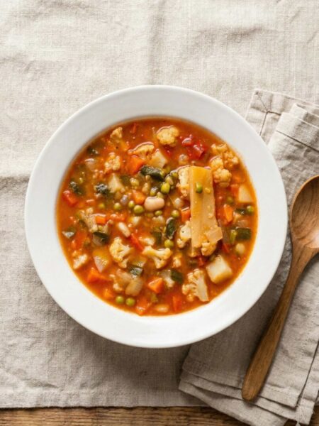 Vegetable Minestrone Soup