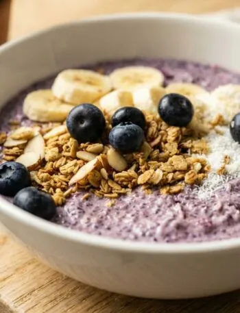Blueberry Vanilla Yogurt Bowl