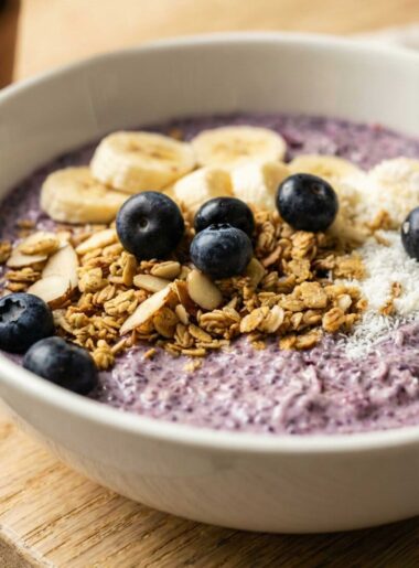 Blueberry Vanilla Yogurt Bowl