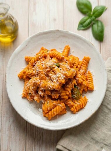 Creamy Roasted Red Pepper Pasta