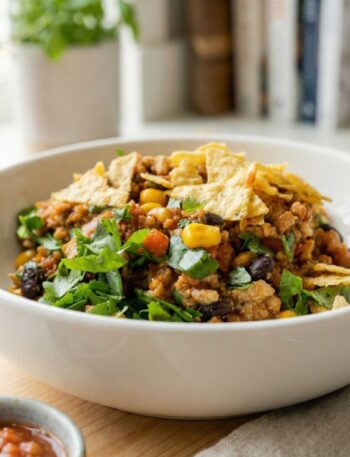 Spicy Chicken Taco Skillet