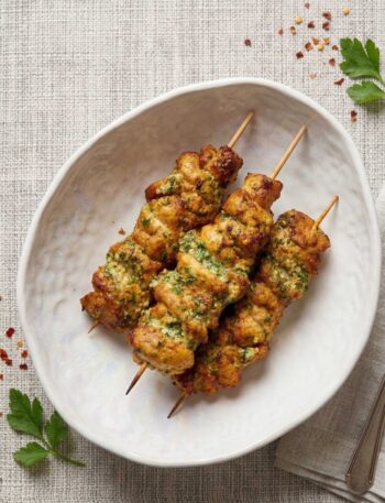 Air Fryer Garlic Parmesan Chicken