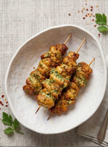 Air Fryer Garlic Parmesan Chicken