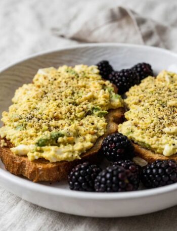 Avocado Cottage Cheese Toast