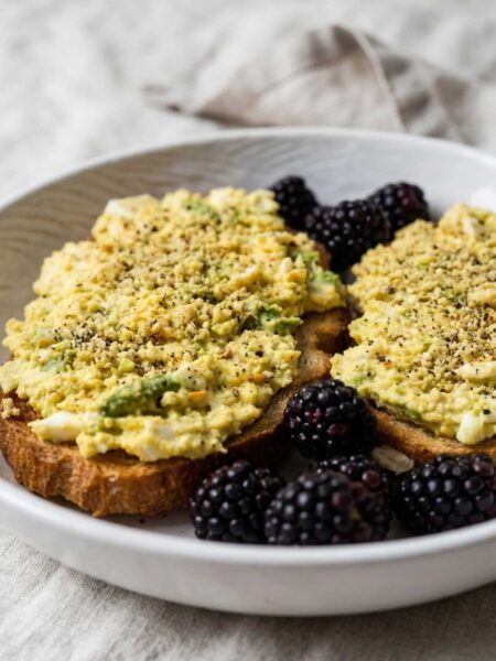 Avocado Cottage Cheese Toast