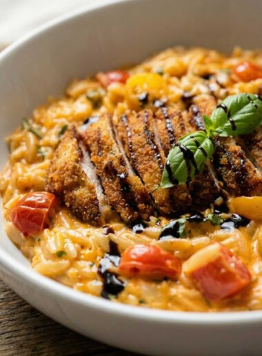 Creamy Tomato Basil Orzo