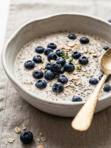 Lemon Blueberry Overnight Oats