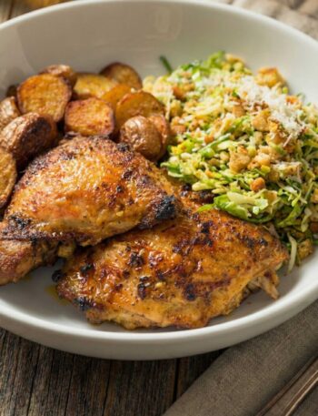 Lemon Herb Chicken Thighs