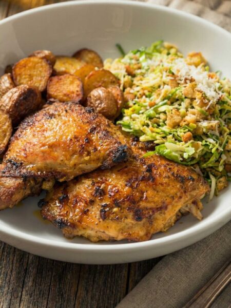 Lemon Herb Chicken Thighs