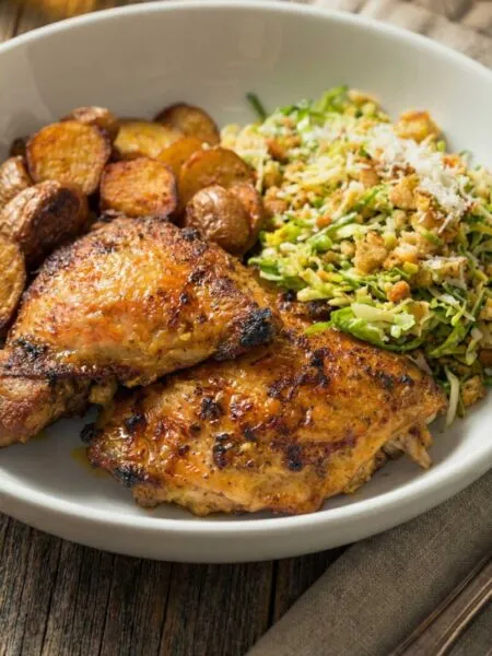 Lemon Herb Chicken Thighs