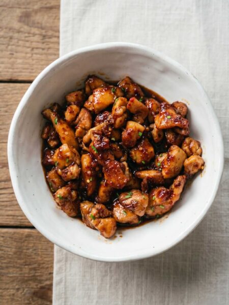 Air Fryer Honey Garlic Chicken Thighs