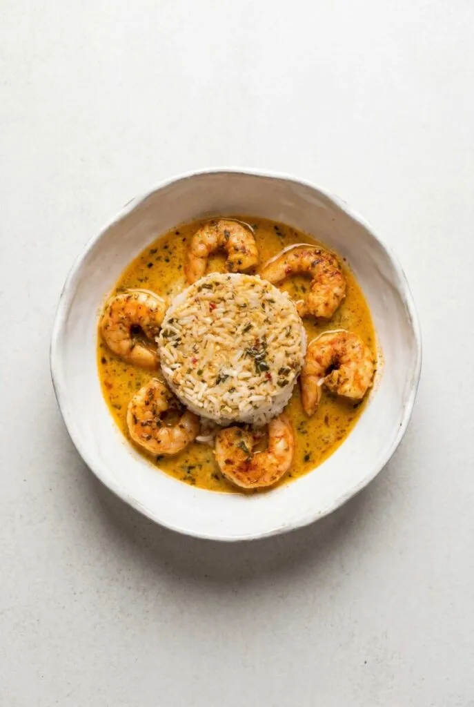 One-Pot Garlic Butter Shrimp Rice