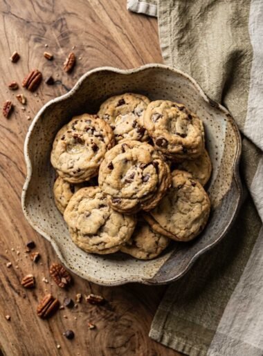 Brown Butter Pecan Chocolate Chip Cookies