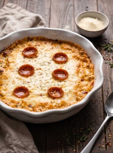 High-Protein Cottage Cheese Pizza Bowl