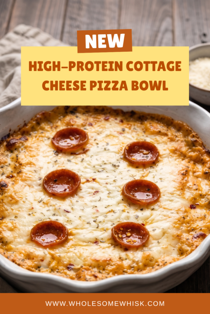 High-Protein Cottage Cheese Pizza Bowl